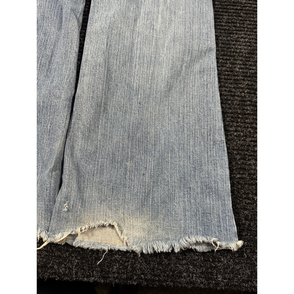 Lucky Brand Sweet N Low Jeans Womens 6 28 Y2K Low Rise Flare Made USA Distressed - Picture 5 of 9